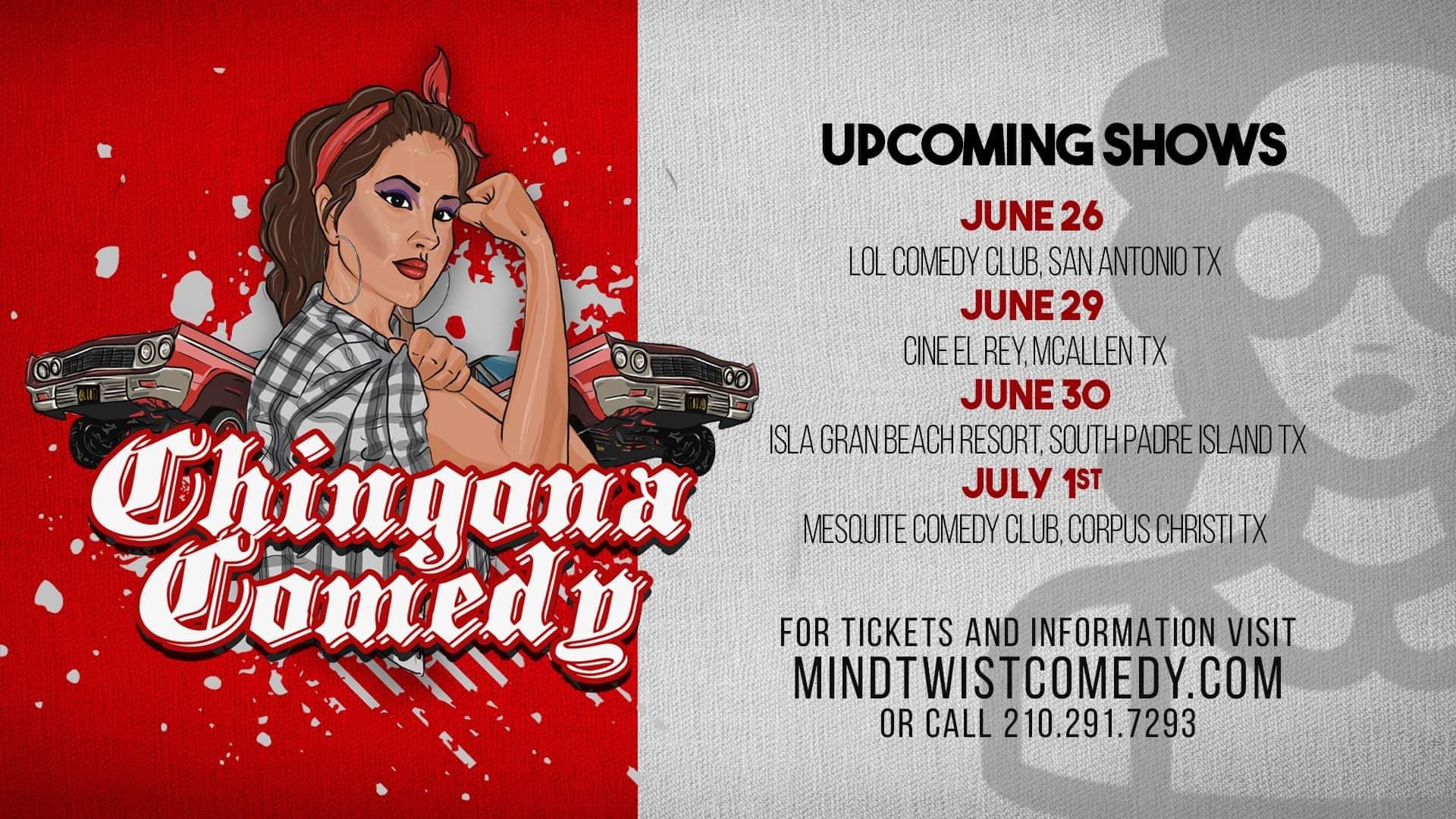 Read more about the article Heading to Texas for Chingona Comedy Tour