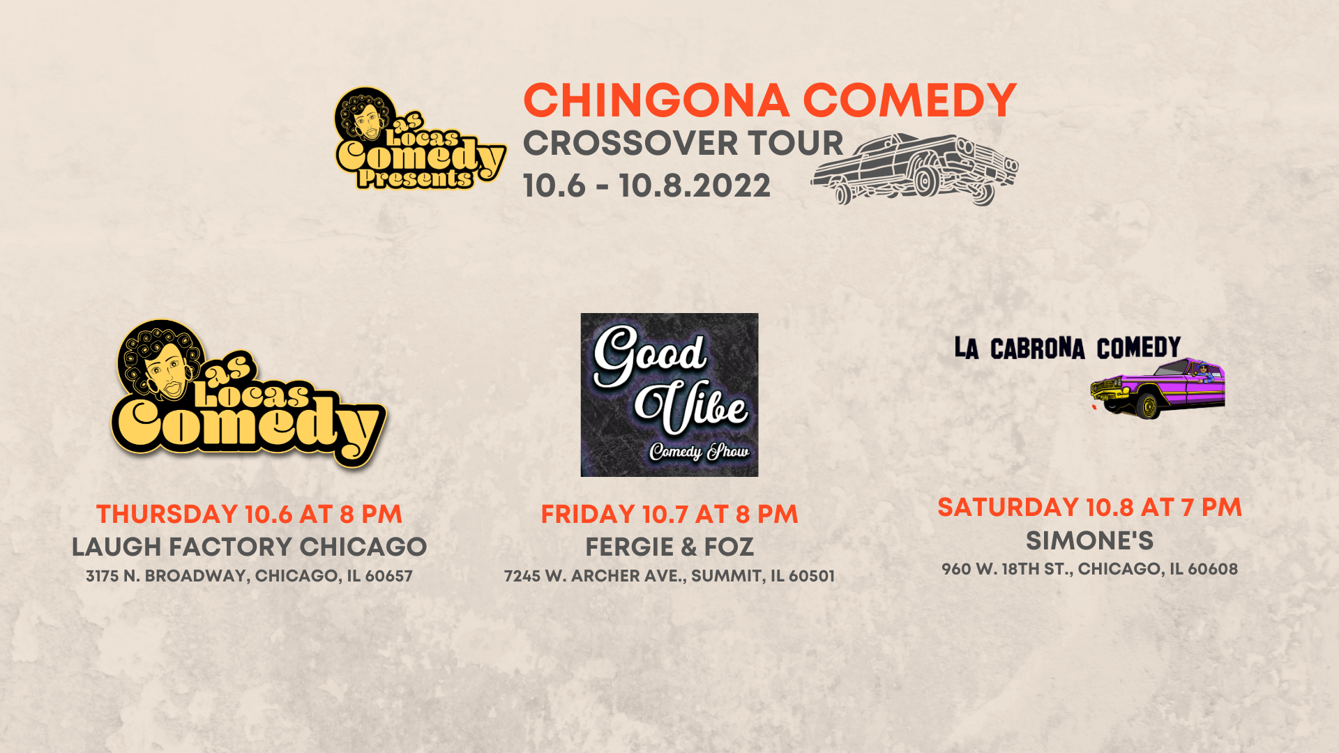 You are currently viewing Comedy Crossover Tour Comes to Chicago